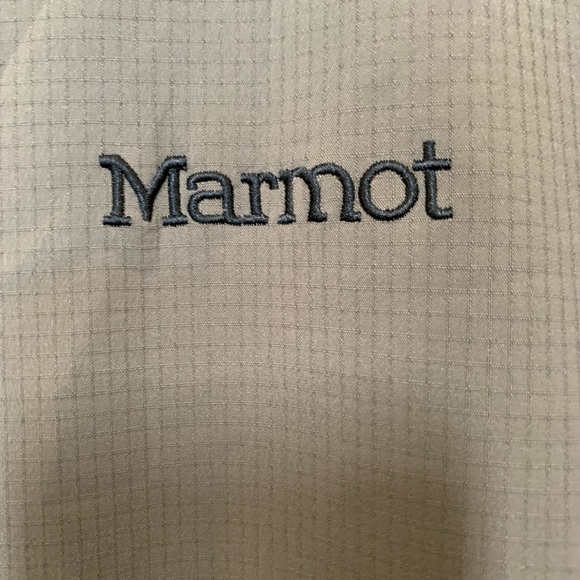 MARMOT Gore Windstopper Full Zip Up Lined Windbreaker Jacket Men's Sz XXL Gray. - Picture 6 of 9